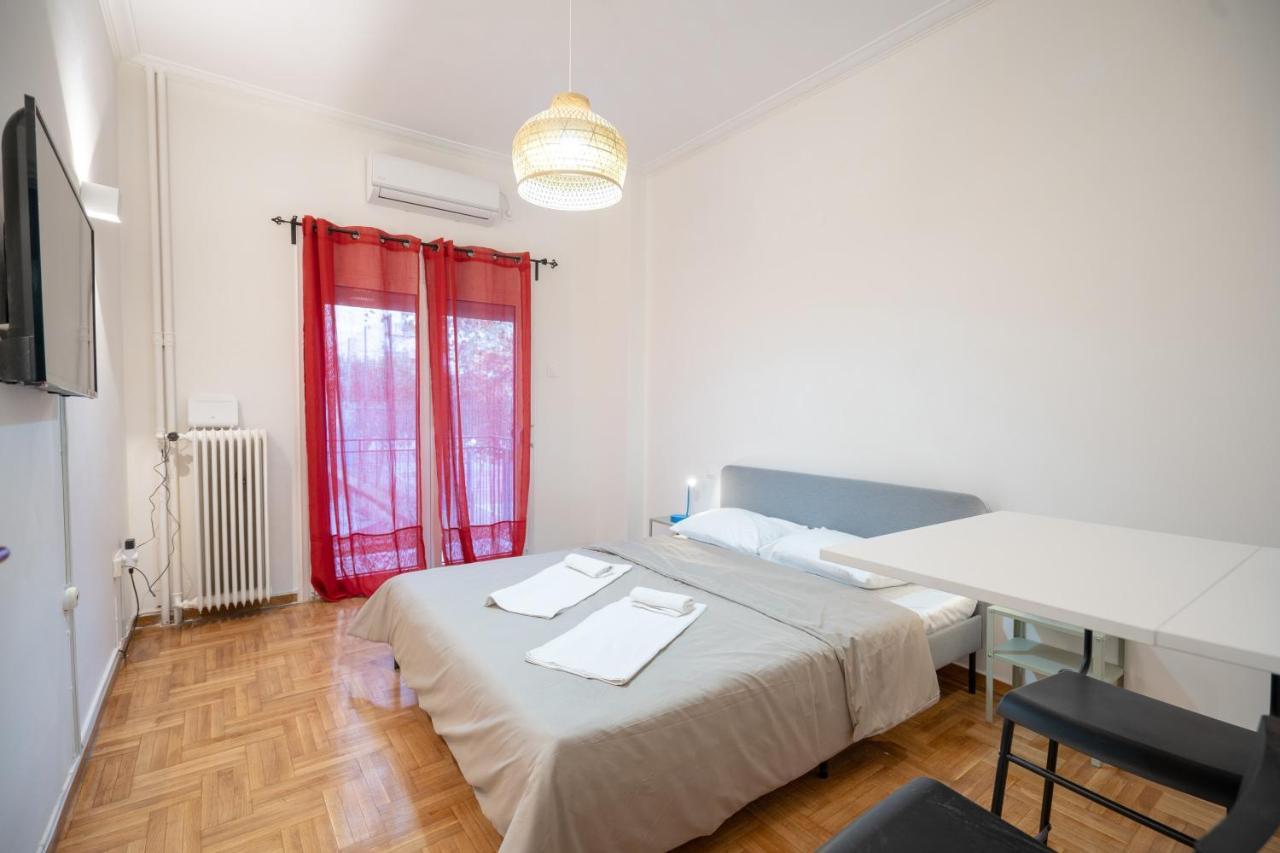 אתונה Panormou Metro Station 1 Bedroom 2 Persons Flat מראה חיצוני תמונה