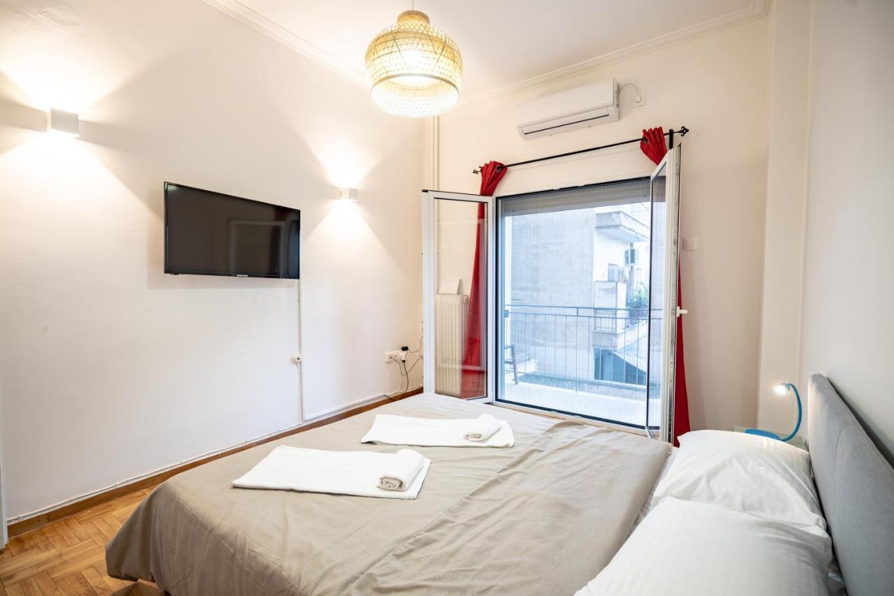 אתונה Panormou Metro Station 1 Bedroom 2 Persons Flat מראה חיצוני תמונה